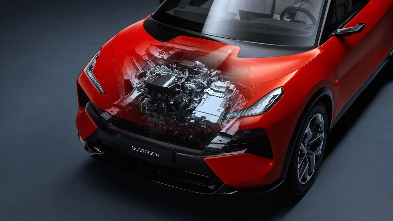 Met verbrandingsmotor