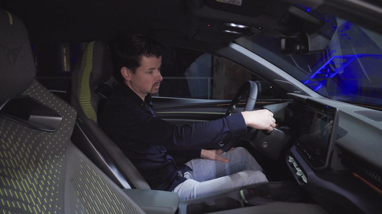 Het dashboard van de nieuwe Cupra Raval