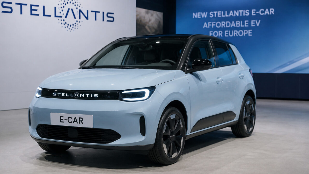 Stellantis E-Car 2028 - computerrendering