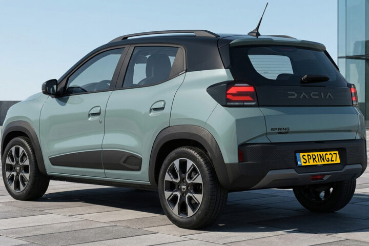 Dacia Spring Electric 2027 - computerillustratie AutoRAI.nl