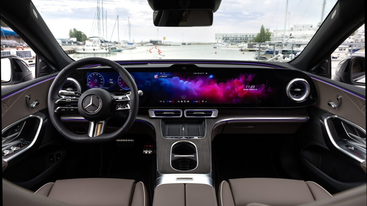 Het interieur van de C-Klasse Electric