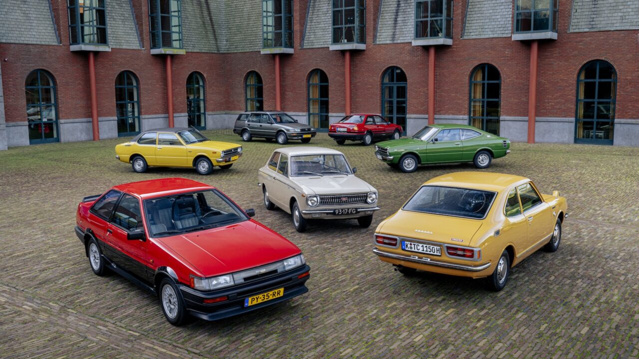 Diverse generaties Toyota Corolla