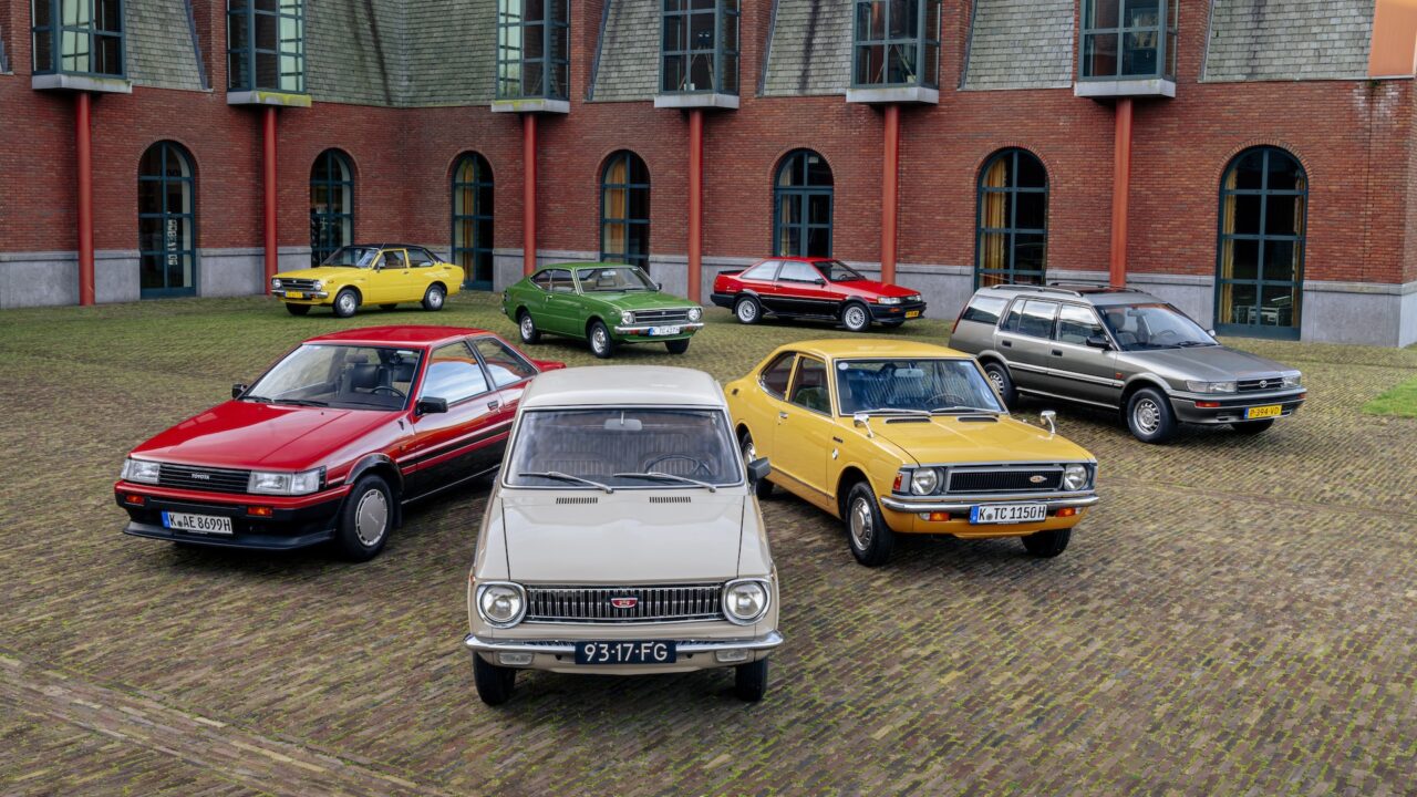 Diverse generaties Toyota Corolla