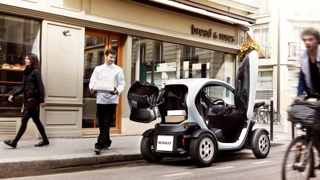 Elektrische Twizy Cargo debuteert op Ecomobiel ...
