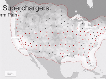 Tesla Motors breidt Supercharger-netwerk uit in Amerika en Canada ...