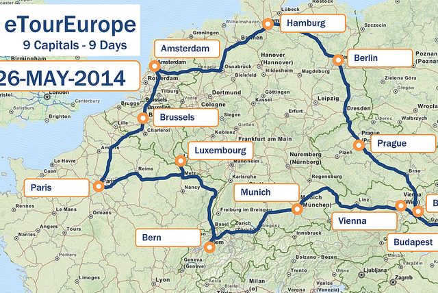 eTourEurope: grootste EV-rally ooit ...