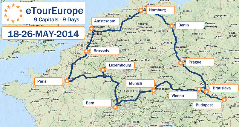 eTourEurope: grootste EV-rally ooit ...