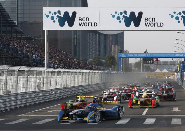 Eerste Formula E-race goed verlopen ...