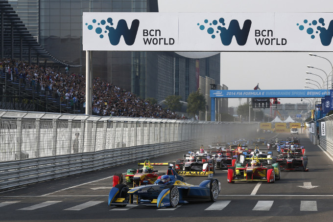 Eerste Formula E-race goed verlopen ...
