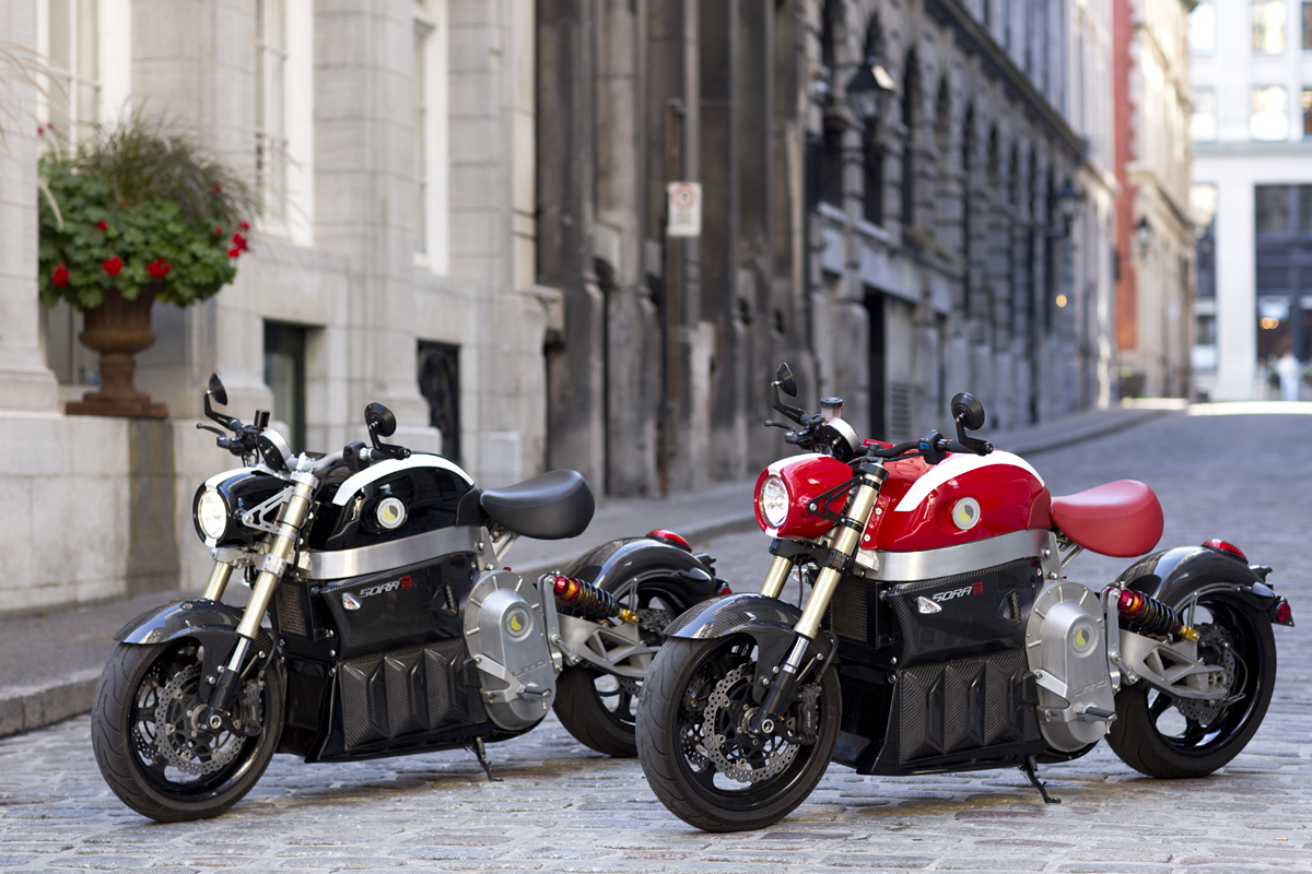Lito Sora: volledig elektrisch aangedreven motorfiets ...
