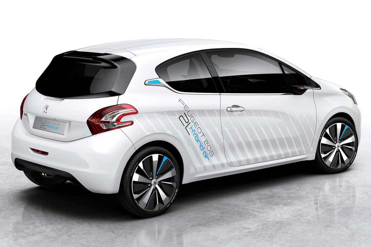 Peugeot Hybrid Air rijdt op lucht ...