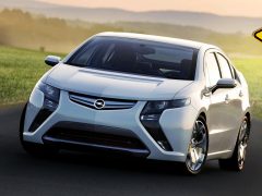 Uitzwaaien Opel Ampera ...