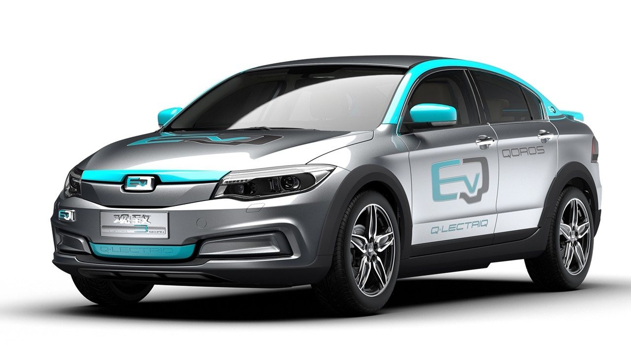 Eerste elektrische auto van Qoros een feit ...