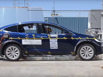 Tesla Model X Crash