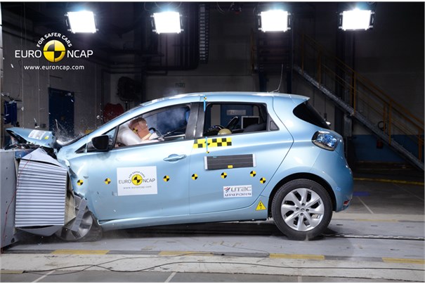 Renault ZOE veiligste auto in zijn klasse ...