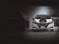 Nissan LEAF charging