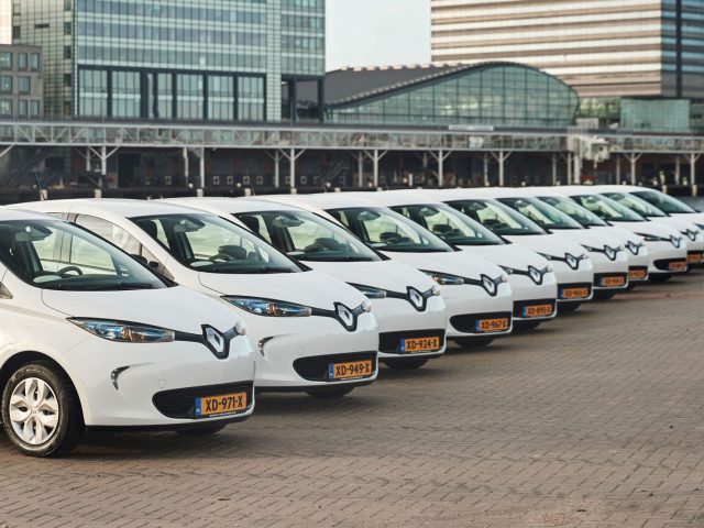 Renault ZOE fetch carsharing