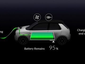 Honda-e Concept touchscreen