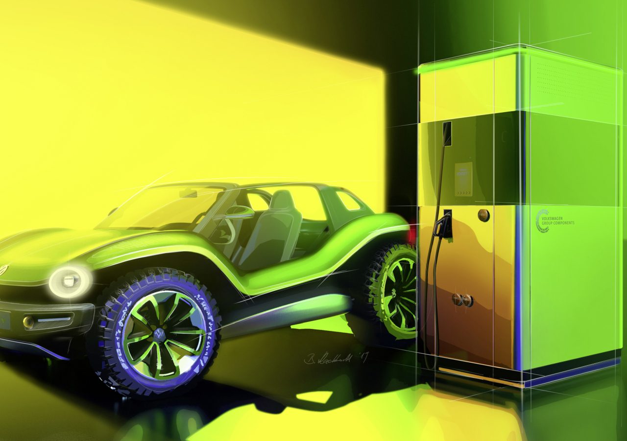 Flexible Quick Charging Station Design Study
