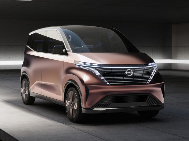 Dit verhaal vertelt de Nissan IMk Concept ...