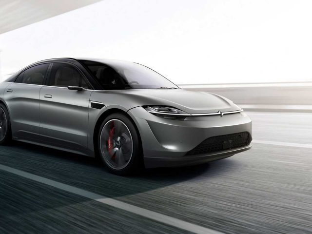 Techgigant Sony presenteert een elektrische auto! ...