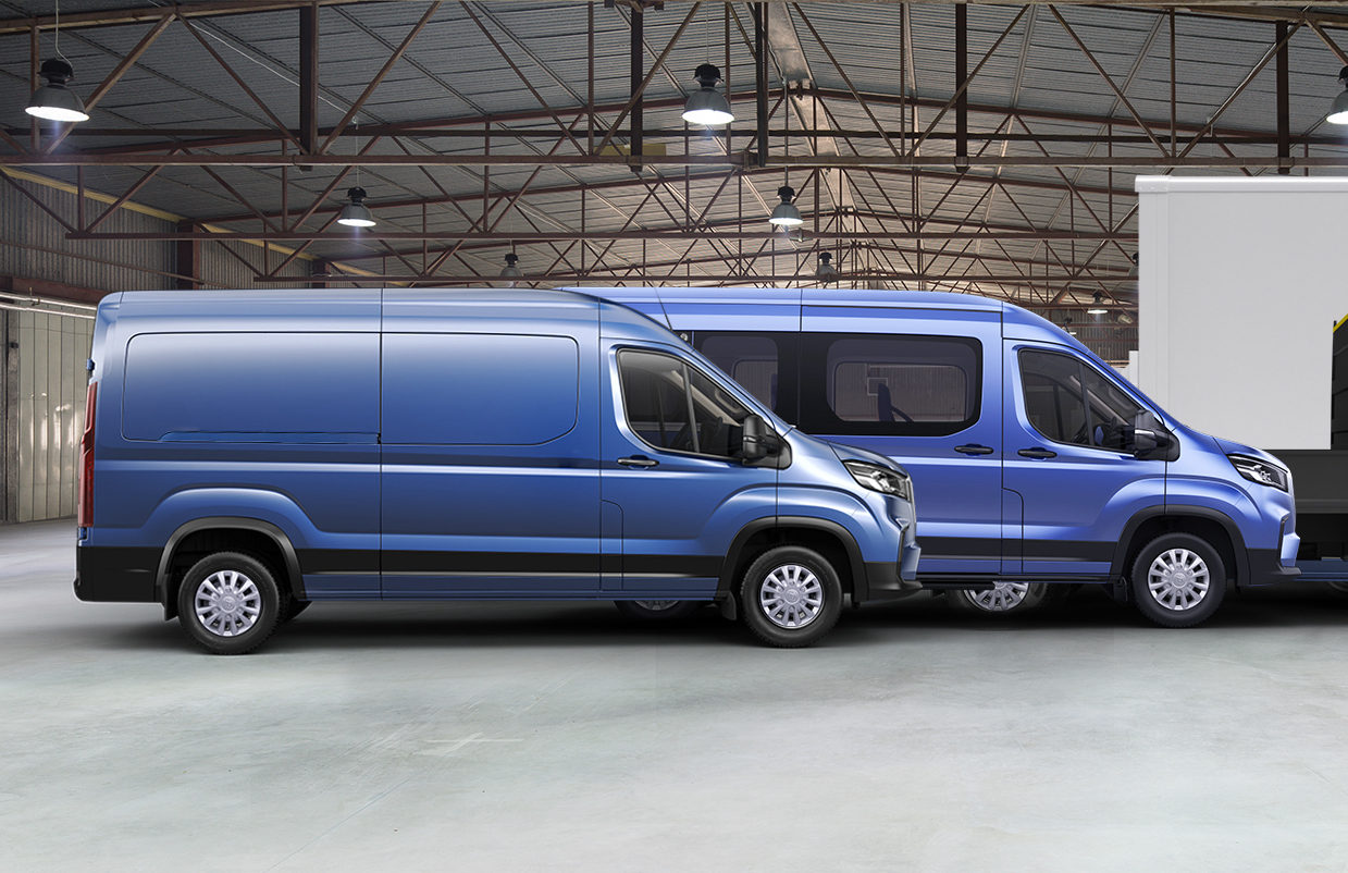 Dit is de Maxus eDeliver 9 Chassis Cab ...