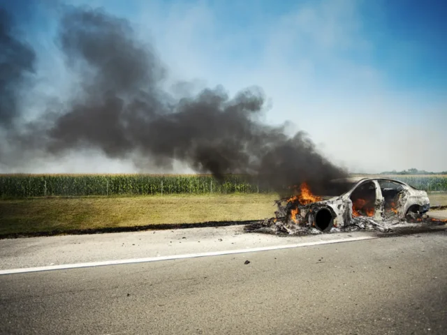 Wat gebeurt er bij brand van je elektrische auto? ...